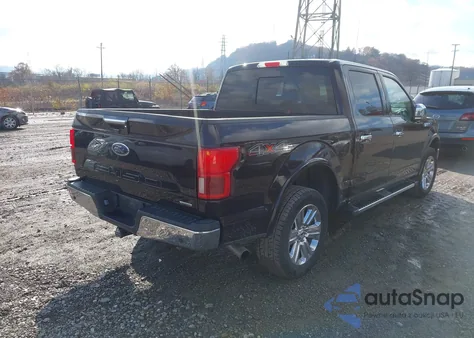 2020 Ford F-150 Lariat from USA, damaged, VIN 1FTEW1EP2LFB88716